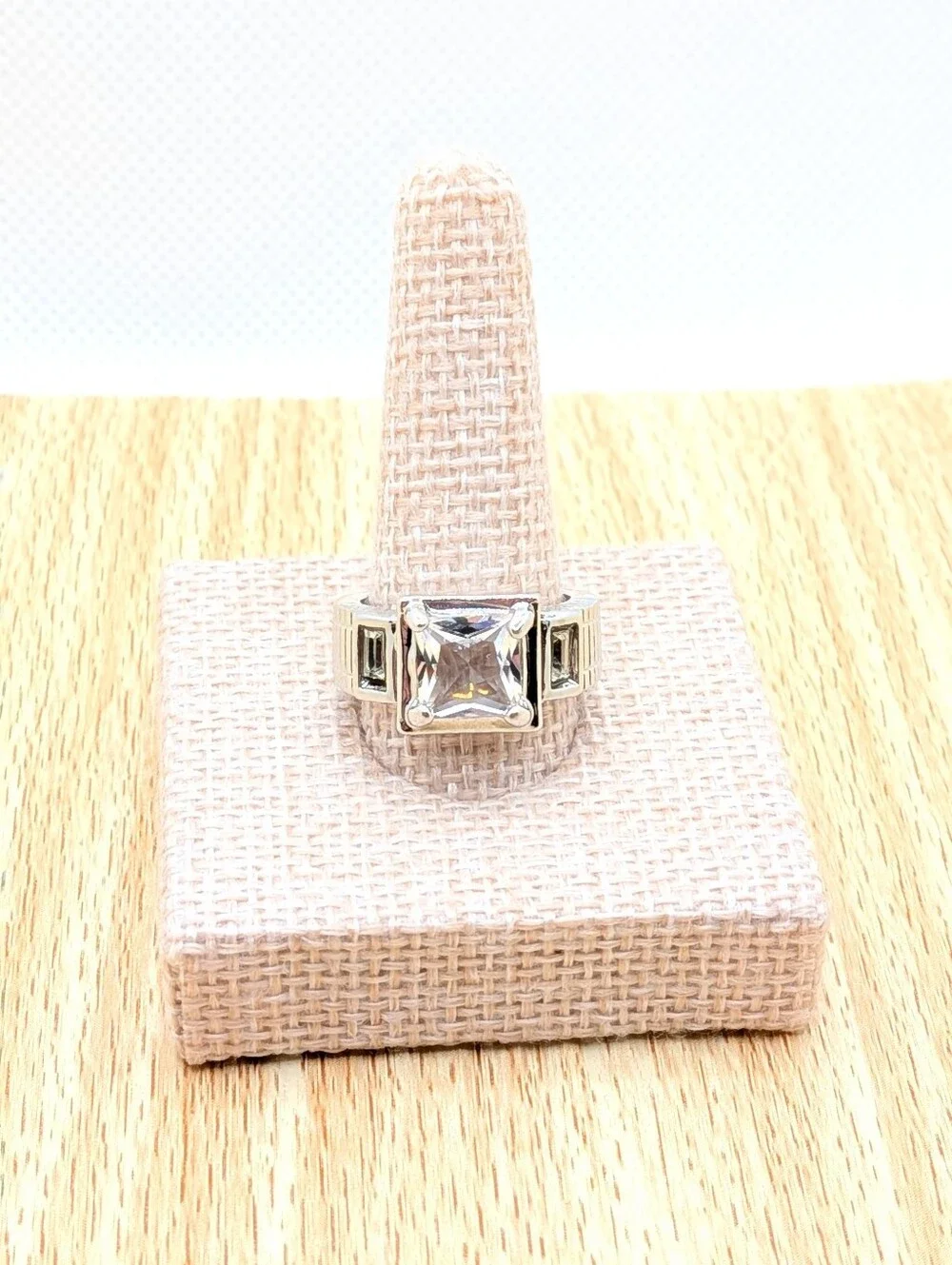 Unique Silver Statement Ring